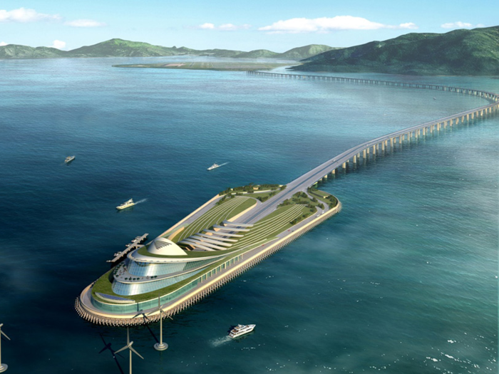 The Hong Kong-Zhuhai-Macau Bridge project will link three cities in China