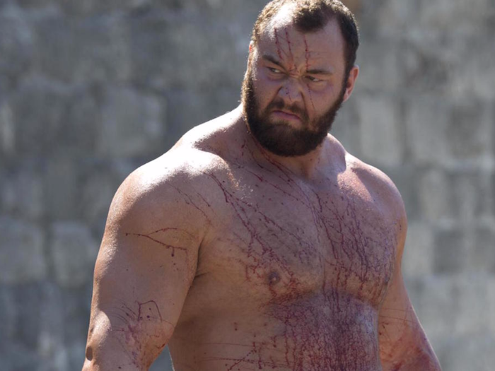 Gregor Clegane aka The Mountain: Killed by poison on Oberyn Martell