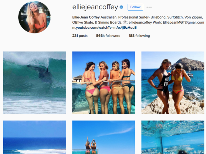 With over 566,000 followers on Instagram, she is the most-followed of the siblings.