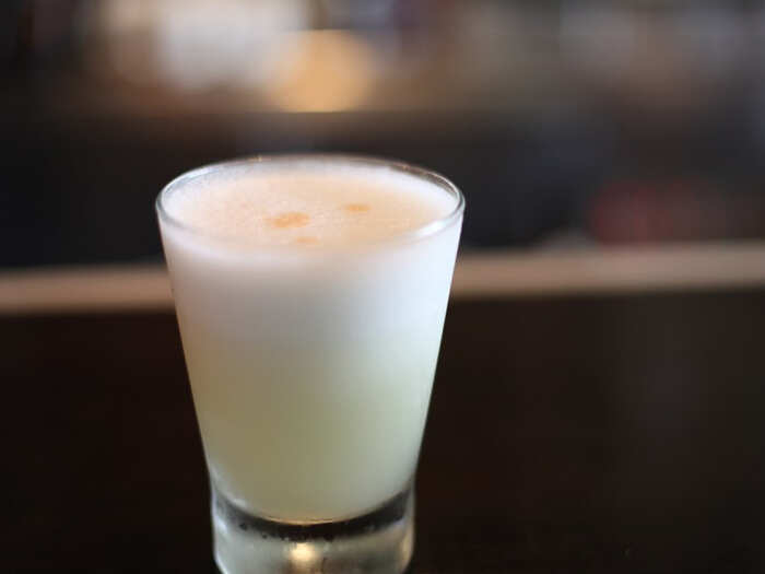 PERU: Pisco Sour — while its birthplace is sometimes cited as Peru, sometimes as Chile, one thing is for sure: Peruvians love the unique blend of pisco, sugar, lime juice, and an egg white.