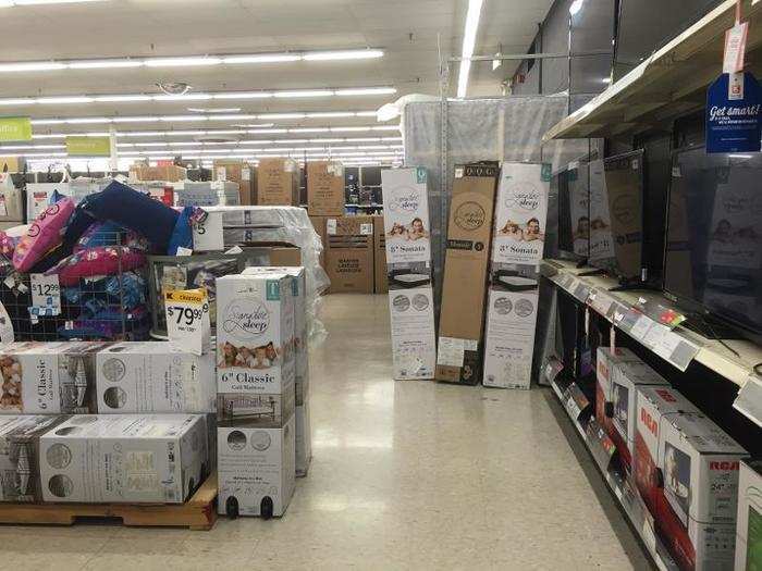 As I weaved through the aisles, I was struck by the amount of boxes I found. A quarter of the store appeared to made up of boxes.