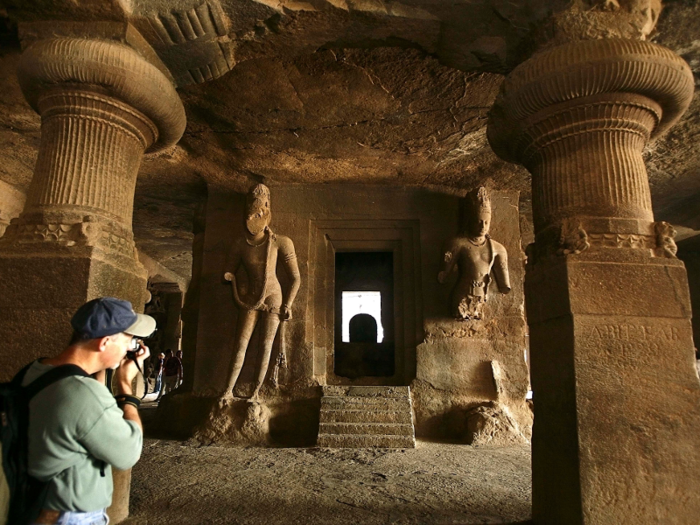 3) The Elephanta Caves