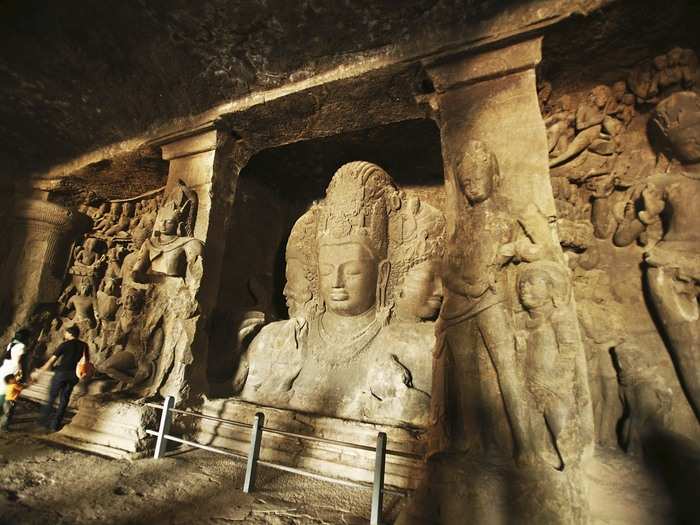 The sculptures and carvings, thought to be around 1,500 years old, are among “the most perfect expressions” of Indian art, according to UNESCO.