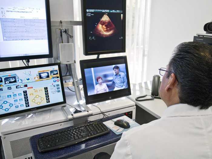 Your doctor will see you in a virtual office.