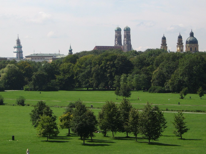 Drink a beer in the nude at Munich