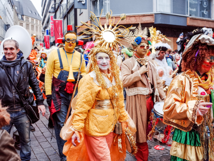 Dress up for Fasching, Germany