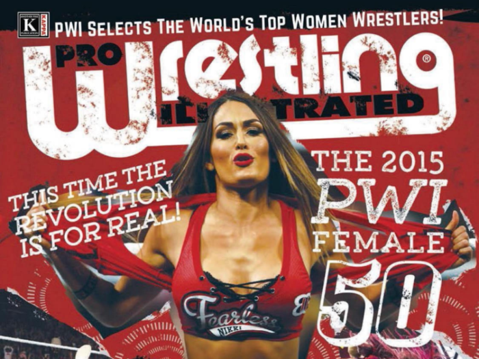 In 2015, Nikki was ranked #1 in Pro Wrestling Illustrated