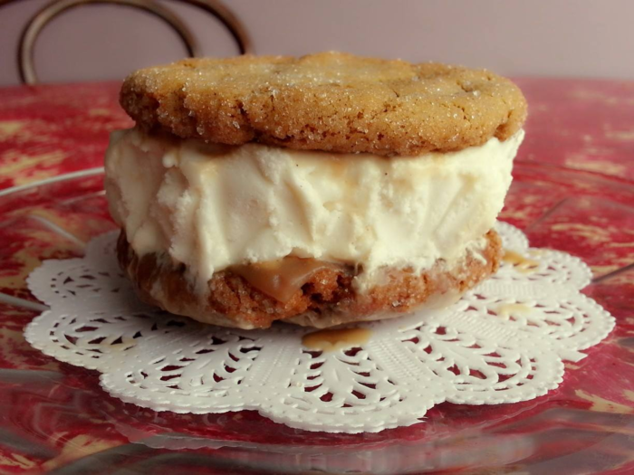 LOUISIANA: Creole Creamery in New Orleans is known for its ice cream sandwiches, as well as the Tchoupitoulas sundae, a monstrous eight-scoop, eight-topping sundae.