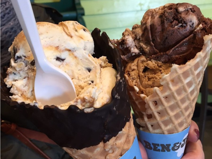 VERMONT: No ice cream place says "Vermont" more than Ben & Jerry