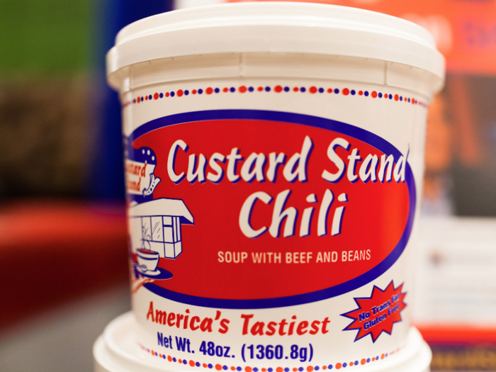 Custard Stand chili soup