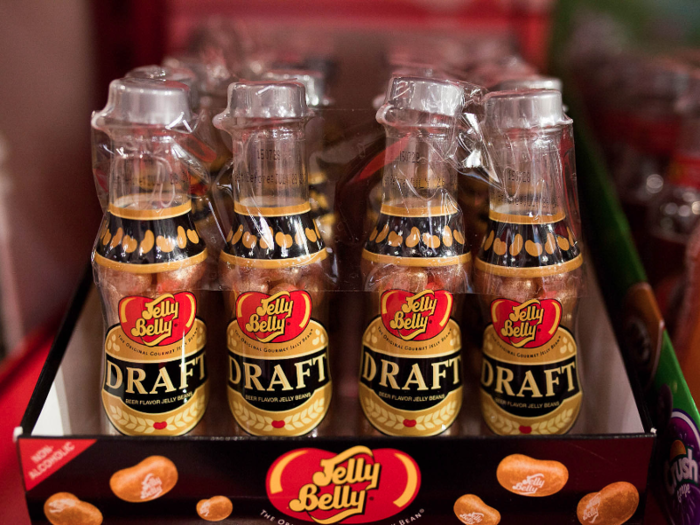 Beer-flavored jelly beans