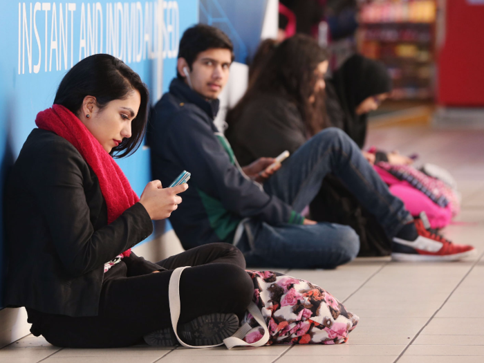 Teenagers spend up to eleven hours a day staring at one screen or another.