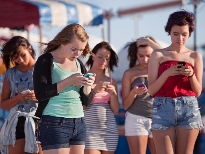 The Pew Research Center found that 73% of teenagers between the ages of thirteen and seventeen own smartphones.