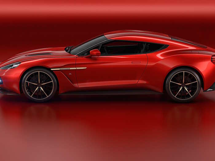 11. Aston Martin showed off a beautiful concept car in May called the Vanquish Zagato Concept.