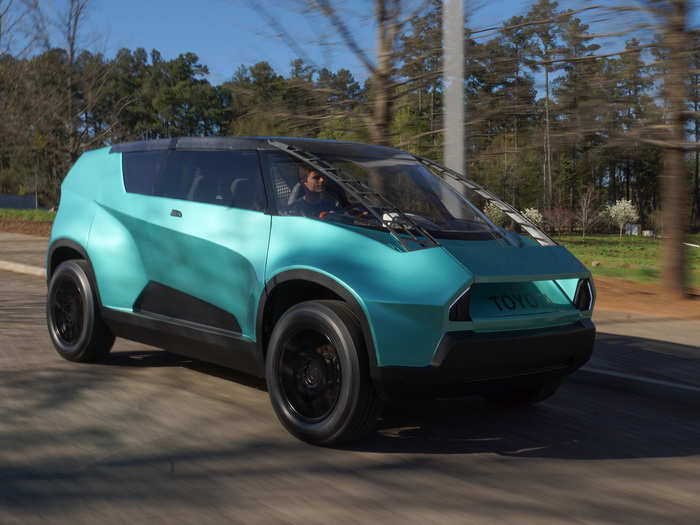 13. Toyota unveiled a strange-looking concept car dubbed the uBox to appeal to Generation Z in April.