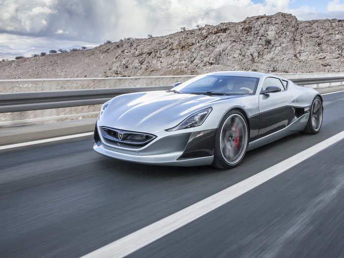 15. Lastly, Croatian automaker Rimac designed a stunning, all-electric concept car for the Geneva Motor Show.