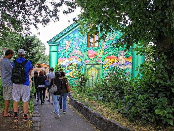 See how people live in Freetown Christiania, an autonomous neighbourhood in Copenhagen that