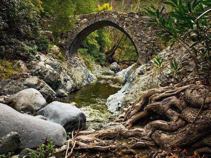 Visit one of several ancient bridges that are believed to have been built centuries ago by the Venetians in Cyprus.