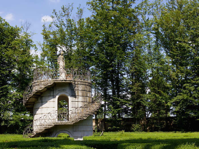 Get lost in Villa Pisani Labyrinth, a maze with nine layers that is considered the most complicated in the world in the town of Stra, Italy.