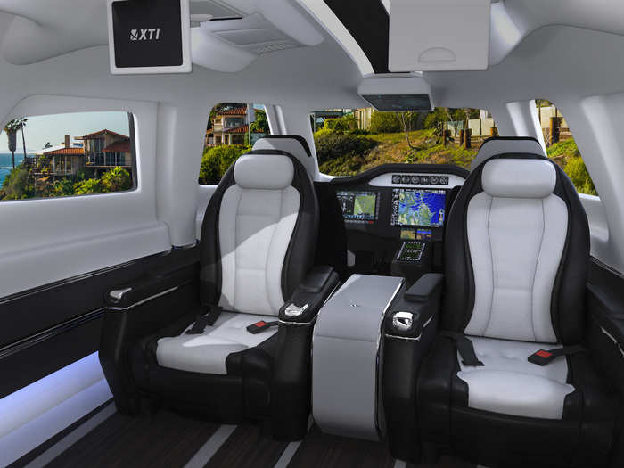 And it has a comfy interior that fits one pilot and five passengers.