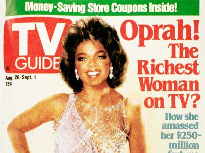 Oprah Winfrey was at the top of her game when she appeared on an August 1989 cover of TV Guide. But it wasn