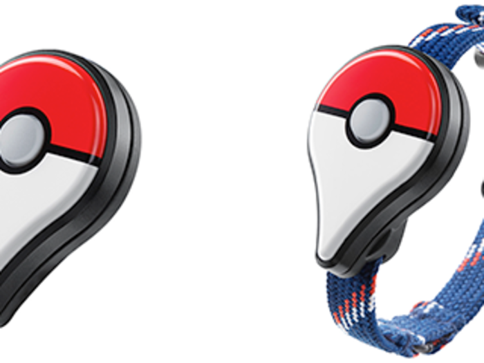 Diehard Pokémon fans out there can purchase this bluetooth wristwatch accessory, which lets you play "Pokémon GO" without looking at your phone.