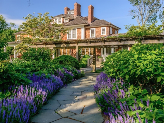 The 19,000-square-foot main house is just one of several buildings on the estate.