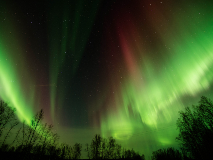 Check out Fairbanks, which is deep in the interior of the state and Alaska