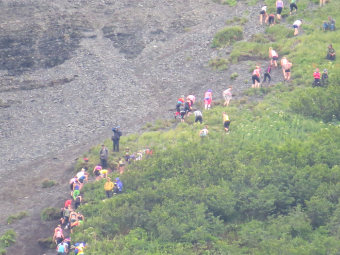 Head to the tiny town of Seward, on the Kenai Peninsula, over the weekend of July 4th to watch the annual Mt. Marathon race. This insane run/hike has some of the best mountain runners in the world doubled over on their hands and knees on the way up, and whirling out of control on the steep downhill. The town