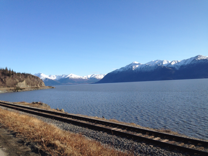 Take a scenic drive on the Alaska Railroad down Alaska