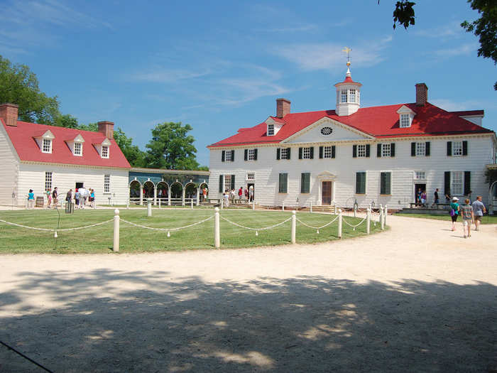 When Washington inherited Mount Vernon in 1761, it was a one-and-a-half-story farmhouse his father had built. Over the next several years, he grew it from a 2,000-acre property to an 8,000-acre property with five farms and a 21-room mansion.