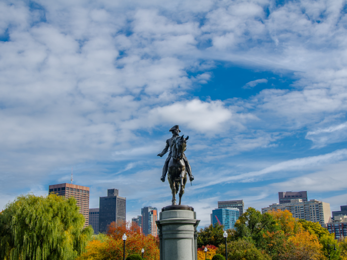 Washington died at age 67 in 1799, but his legacy lives on. His stoic face is on the quarter and the dollar bill and on hundreds of schools and towns ... and the capital city of the US.