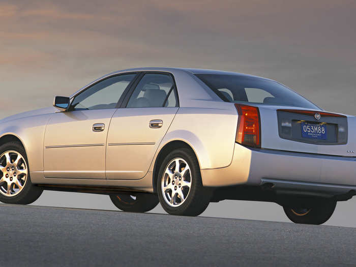 The Catera spawned the first-generation CTS sedan. It was the first Cadillac in a long time to be available to with rear-wheel drive and a manual transmission! The company even launched its first BMW M3-fighting CTS-V sedan.