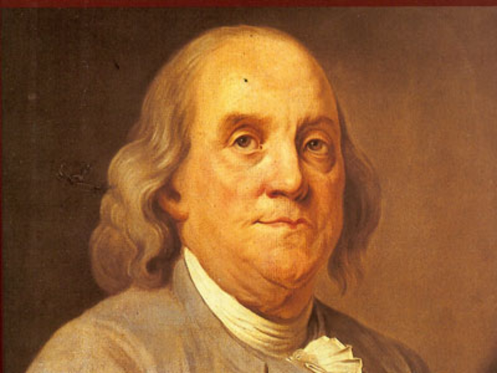 Benjamin Franklin was a rebellious printer