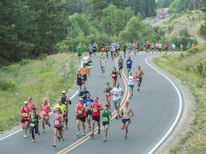 Challenge yourself to run a marathon, like the Missoula Marathon in Montana on July 10th.