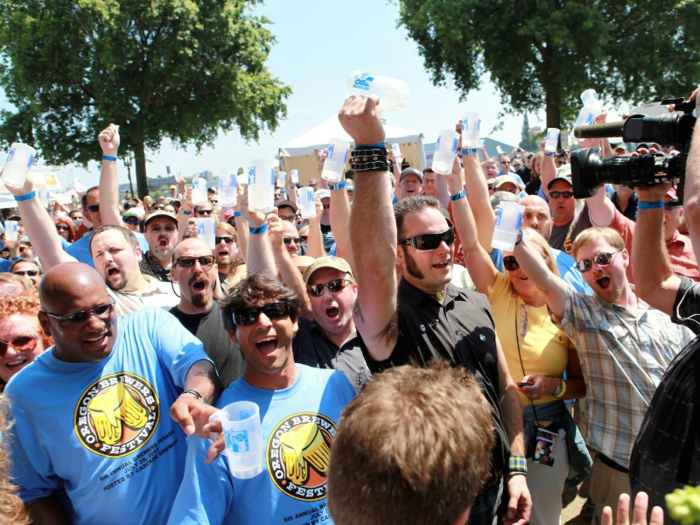 Try more than 88 craft beers from around the country at the Oregon Brewers Festival in Portland, which runs from July 27th to 31st.