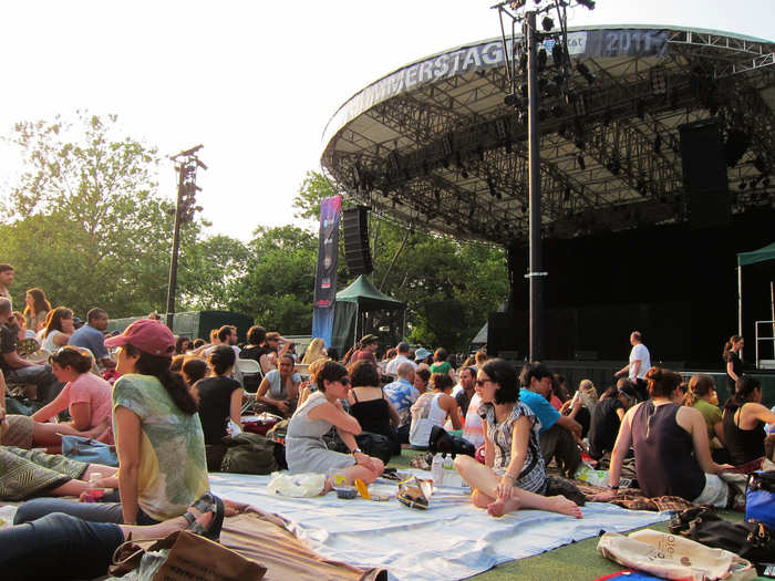 Catch a free concert in New York City