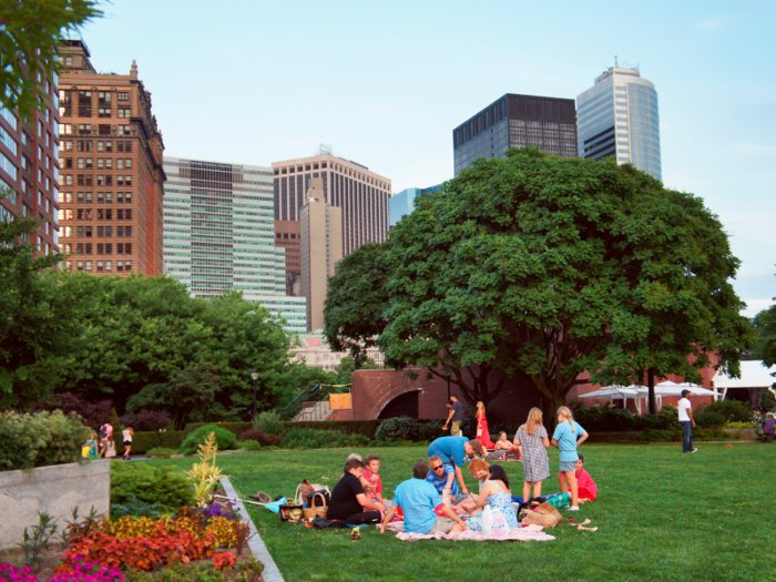 Have a picnic in the park.