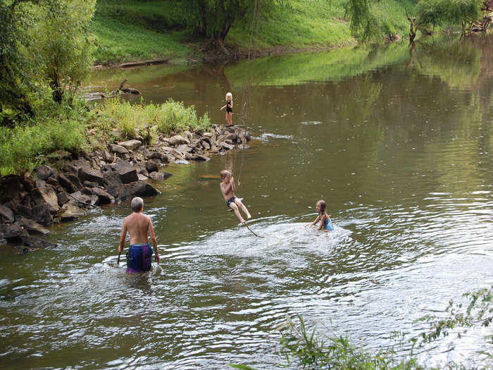 Jump into a local swimming hole.