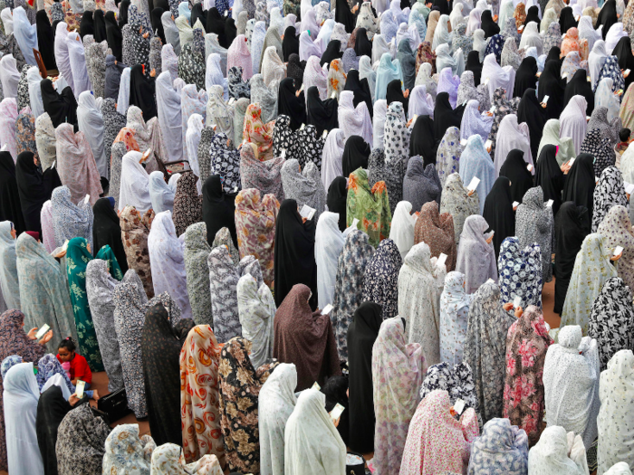 IRAN: Greetings, gifts, and card are exchanged between family members and loved ones and donations to charity are common during the celebrations.