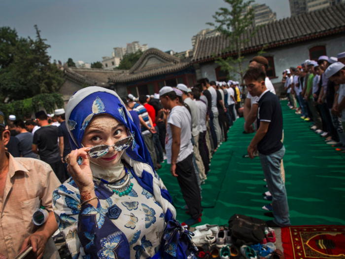 CHINA: There are an estimated 23 million Muslims in China. Islam in China dates back to the 10th century as the legacy of Arab traders who ventured from the Middle East along the ancient Silk Road.  China