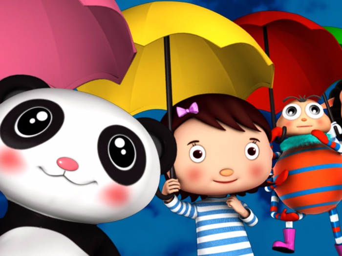 1. LittleBabyBum: Nursery rhyme channel tops the pile