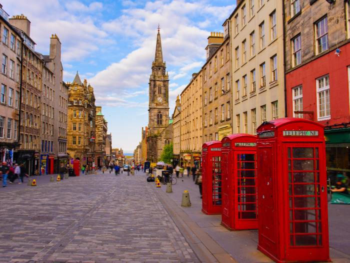 12. Edinburgh, Scotland