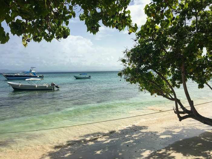 In Las Terrenas, you can also see gorgeous beaches with the crystal-clear turquoise water characteristic of the Caribbean.