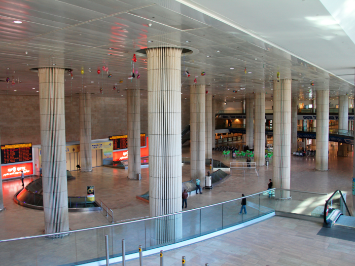 6. Ben Gurion International Airport — Tel Aviv, Israel