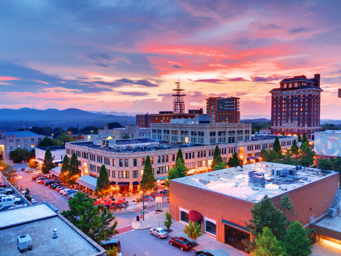 10. Asheville, North Carolina
