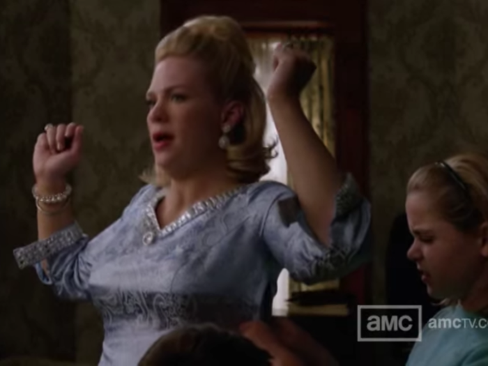 January Jones: "Mad Men" went an extra step to hide its star
