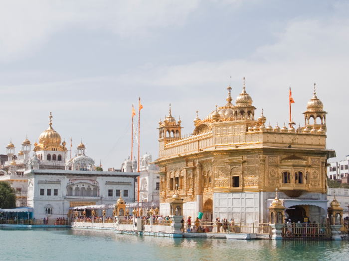 GOLDEN TEMPLE: Harmandir Sahib, which is informally known as the Golden Temple for obvious reasons, is located in Amritsar, Punjab, India. It