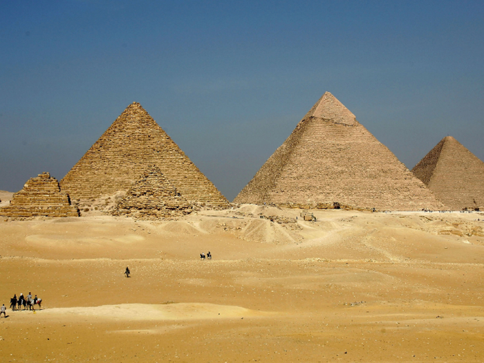 THE GREAT PYRAMID OF GIZA: The oldest and biggest of the three Great Pyramids is the only one of the Seven Wonders of the Ancient World that