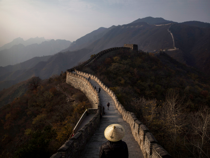 THE GREAT WALL OF CHINA: It can